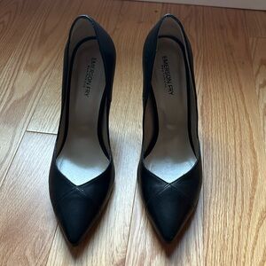 Emerson Fry Pointy Toe Pumps, black, size 39